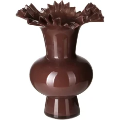 Vaas Mira 44cm, kleur Bruin