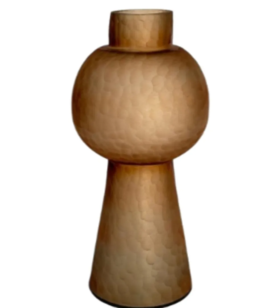Vaas Ora 39cm, kleur Bruin