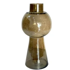 Vaas Sera 31cm, kleur Smoke