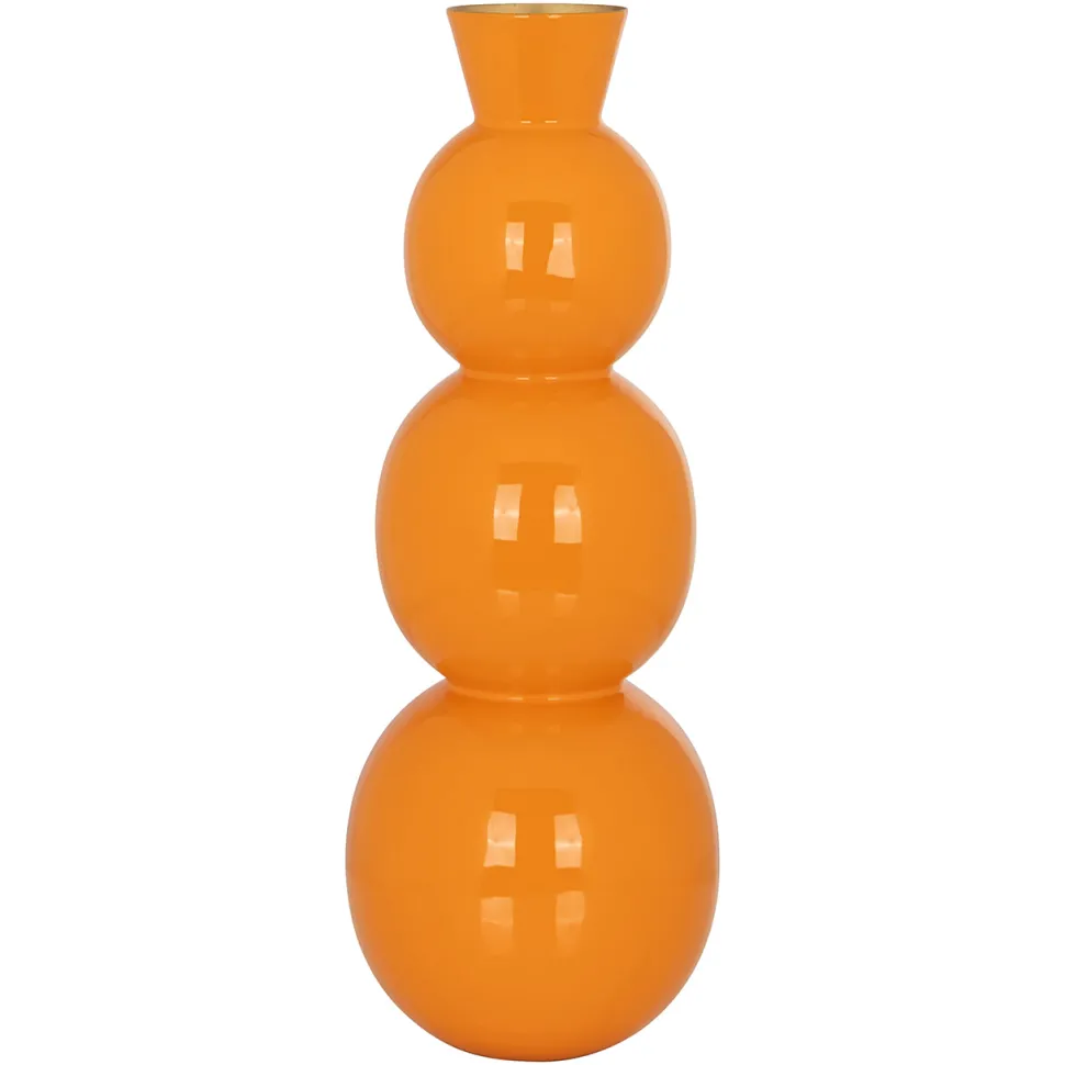 Vaas Sorrel 48cm hoog, kleur Oranje