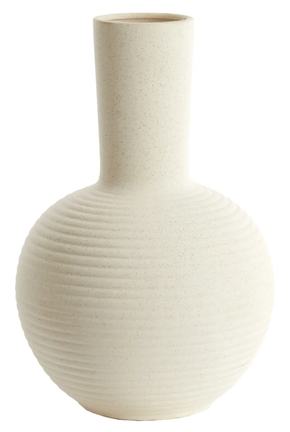 Vaas Ulloa Keramiek, 52cm, kleur Crème