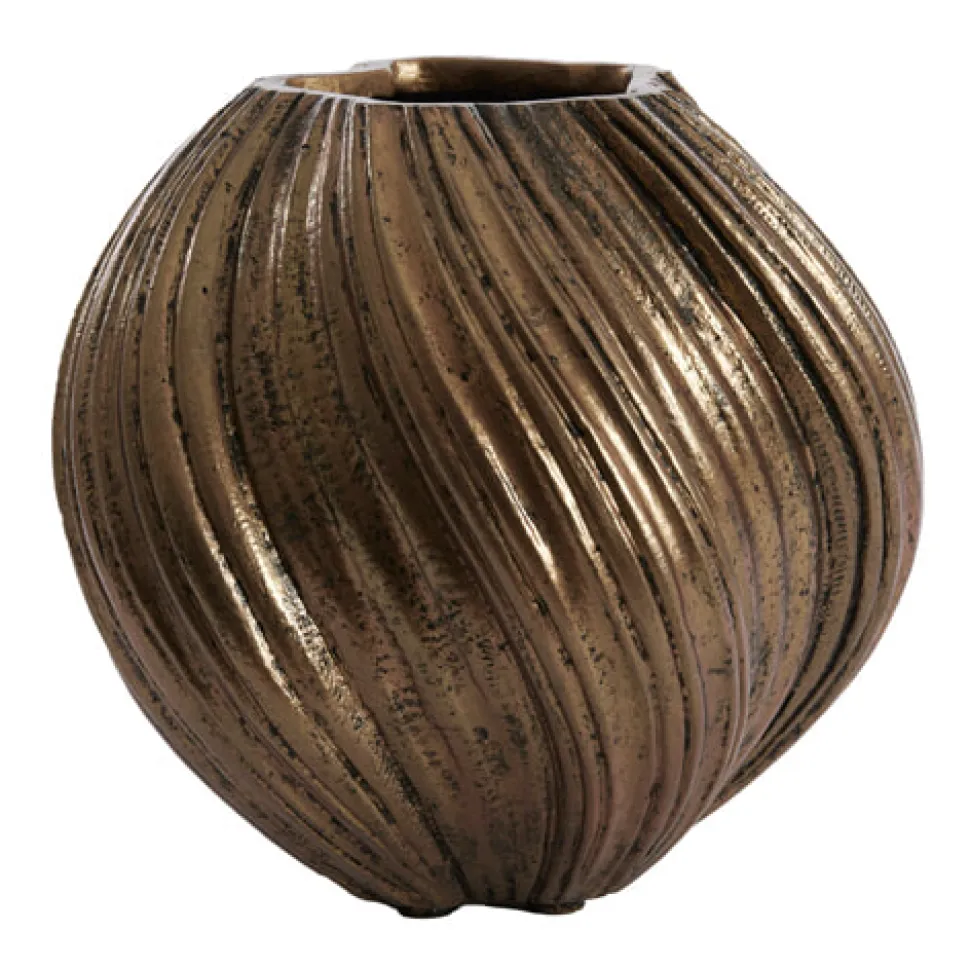 Vaas Yatung, kleur Antiek Brons