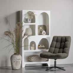 Vakkenkast Caz kleur Wit