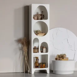 Vakkenkast Caz kleur Wit