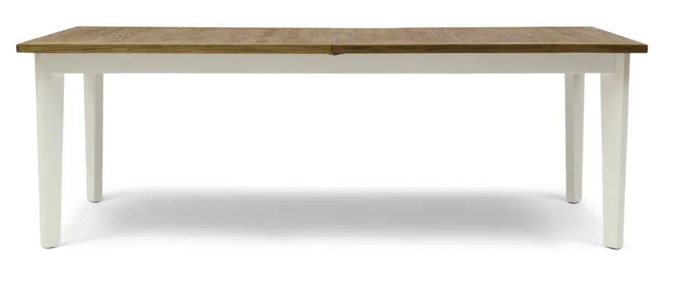 Verlengbare Eettafel Xavier Eikenhout en populierenhout, 230/330 x 90cm