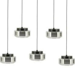 Verstelbare Hanglamp Pivot Glas