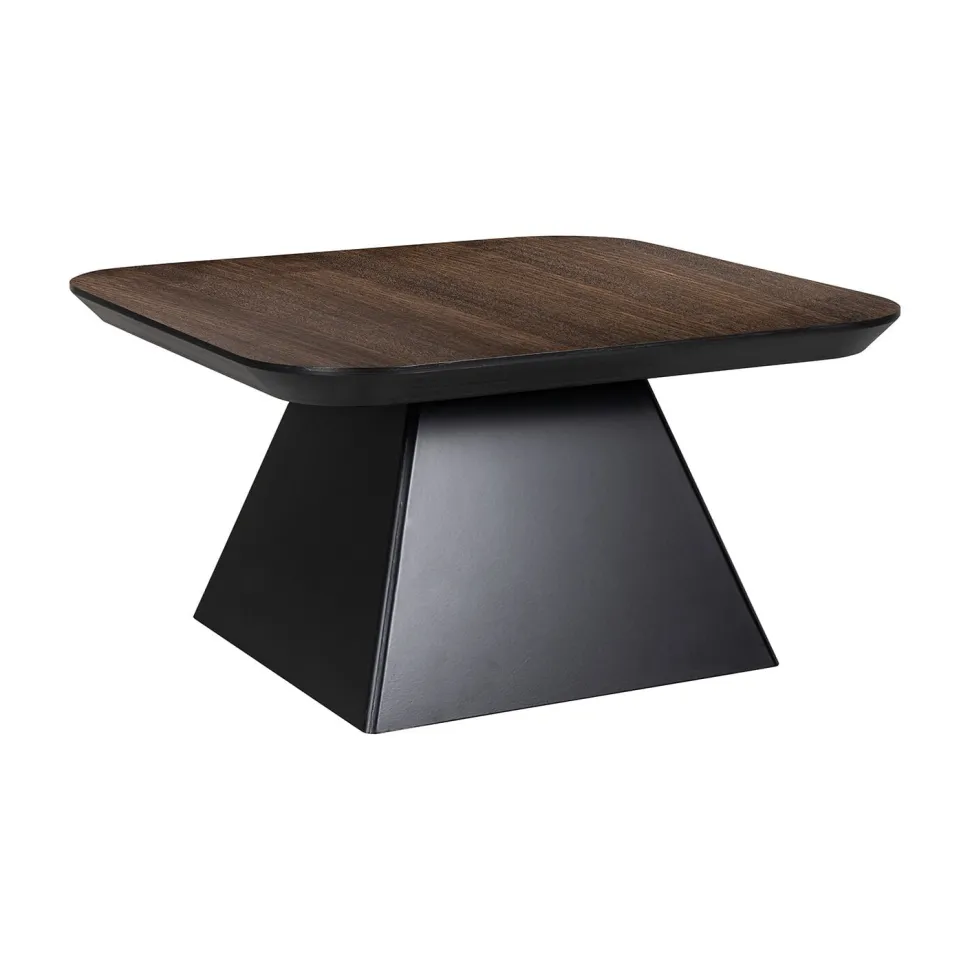 Vierkante Salontafel Bonvoy Eiken, 70 x 70cm