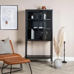 Vitrinekast Carmilla 150 x 75cm