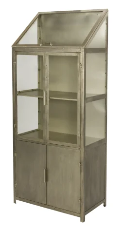 Vitrinekast Monviso 151 x 64cm, kleur Goud