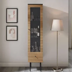 Vitrinekast Shoua 179 x 40cm