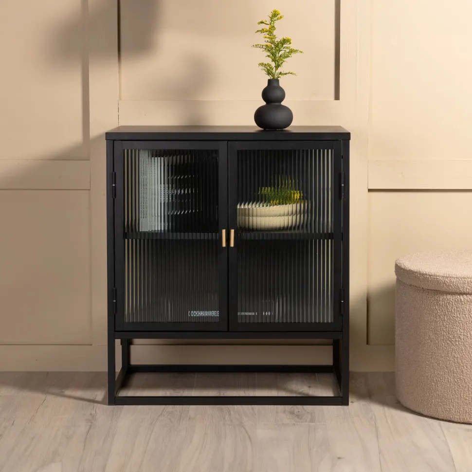 Vitrinekastje Alieke 80 x 70cm