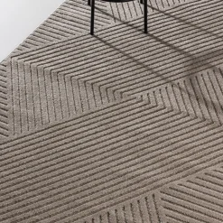 Vloerkleed Auburn kleur Bruin