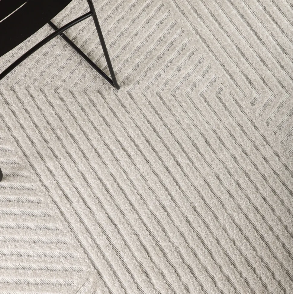 Vloerkleed Auburn kleur Off White