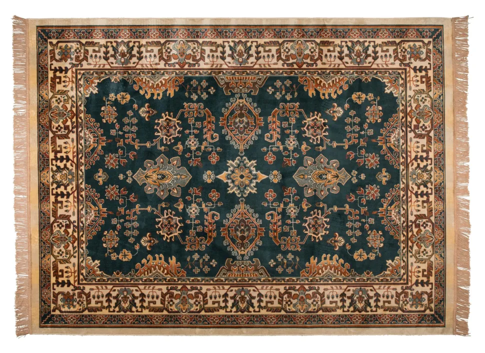 Vloerkleed Boog kleur Camel