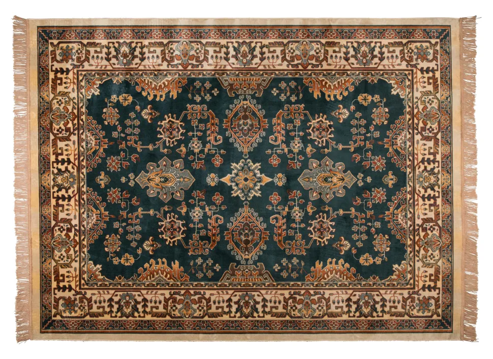 Vloerkleed Boog kleur Camel