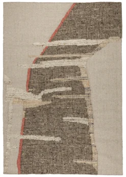 Vloerkleed Briton Wol en jute, kleur Beige