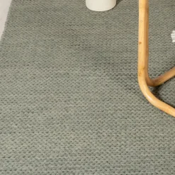 Vloerkleed Demetrious Wol, kleur Groen