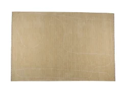 Vloerkleed Doodle kleur Beige