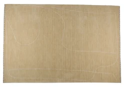 Vloerkleed Doodle kleur Beige