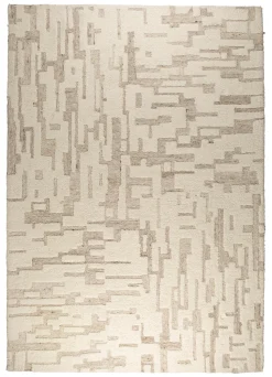Vloerkleed Hills Wol, kleur Beige