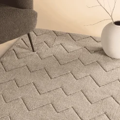 Vloerkleed Irfan kleur Bruin