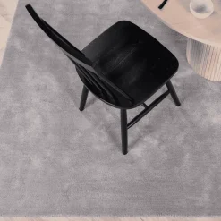 Vloerkleed Les kleur Zilver