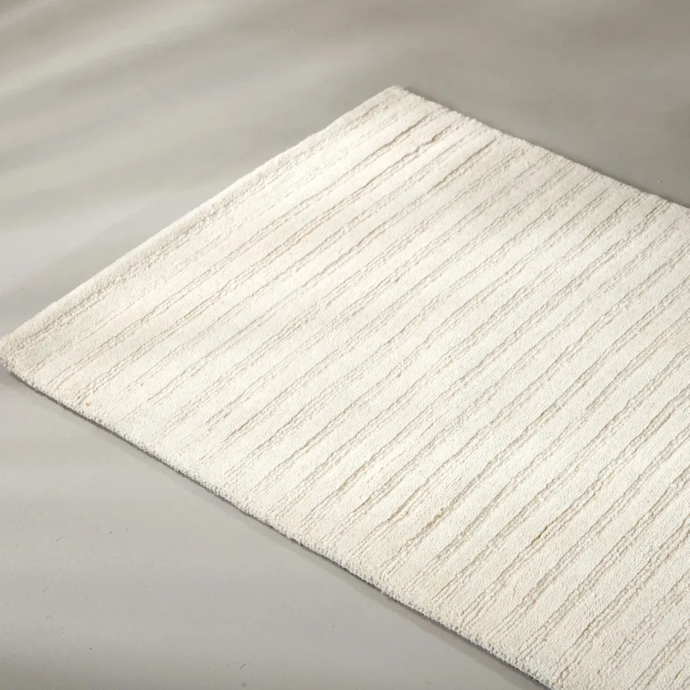 Vloerkleed Lorrie Wol, kleur Off White