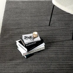 Vloerkleed Lorrie Wol, kleur Donkergrijs