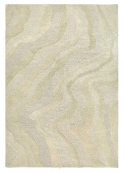 Vloerkleed Mosa Wol, 200 x 300cm, kleur Zand