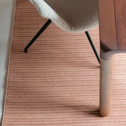 Vloerkleed Waves kleur Oranje