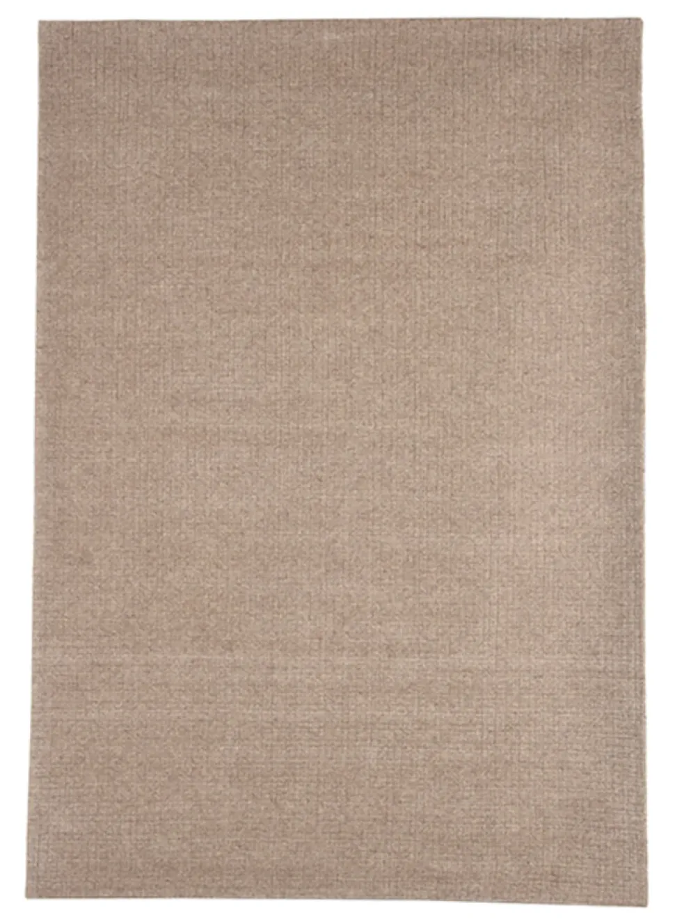 Vloerkleed Wolly Wol, kleur Taupe
