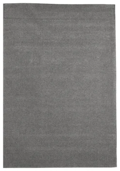 Vloerkleed Wolly Wol, kleur Donkergrijs