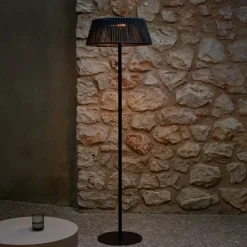 Vloerlamp Aldet Op zonne-energie