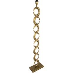 Vloerlamp Amina 145cm, Brass Antique