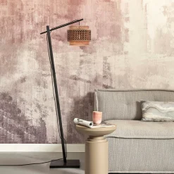 Vloerlamp Bhutan Bamboe, 150cm