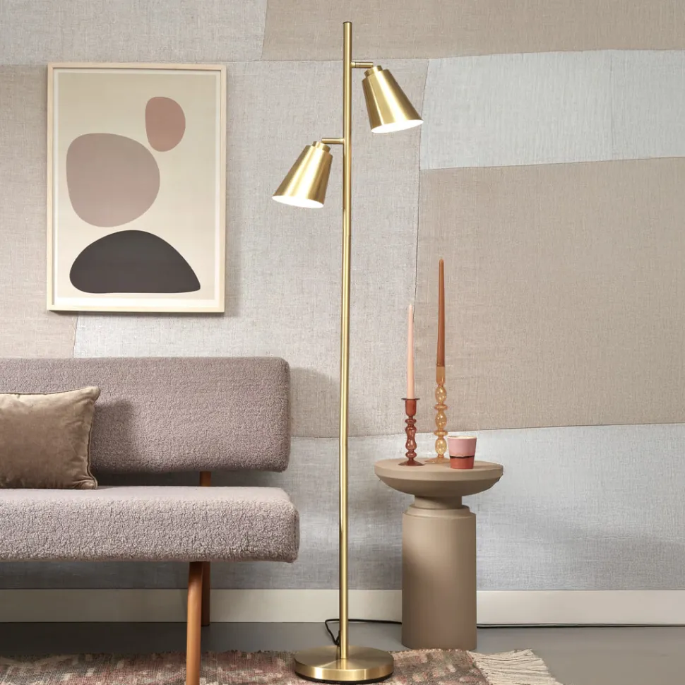 Vloerlamp Bremen 2-lamps