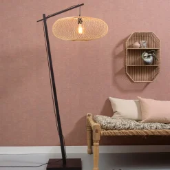 Vloerlamp Cango Bamboe, 176cm