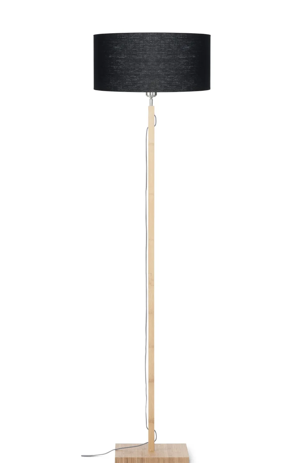 Vloerlamp Fuji Bamboe en Eco linnen