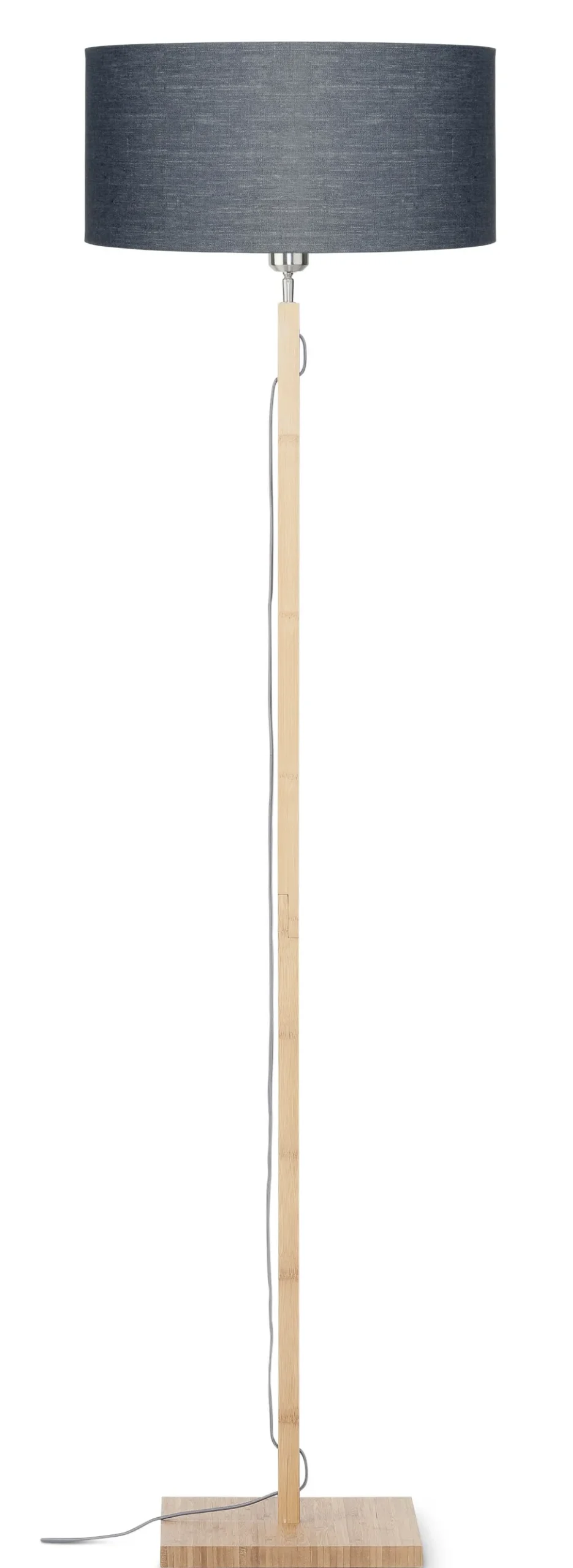 Vloerlamp Fuji Bamboe en Eco linnen