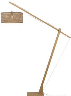 Vloerlamp Java Bamboe, 207cm