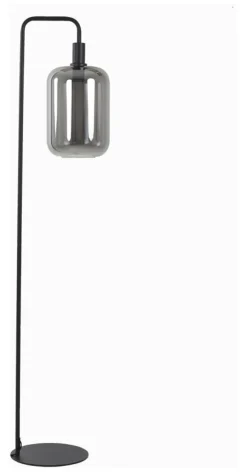 Vloerlamp Lekar 155cm, kleur Zwart