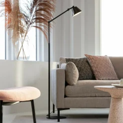 Vloerlamp Lub 142cm, kleur Zwart