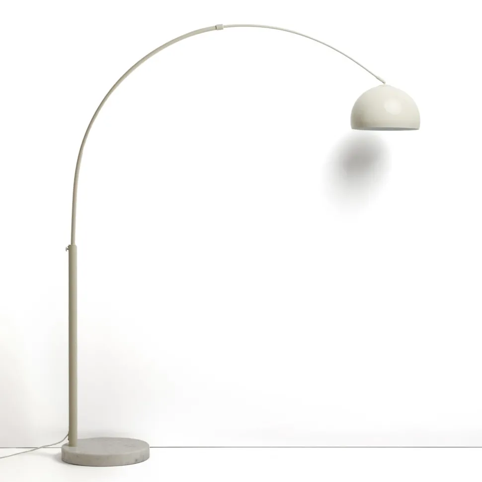 Vloerlamp Madali Staal en marmer