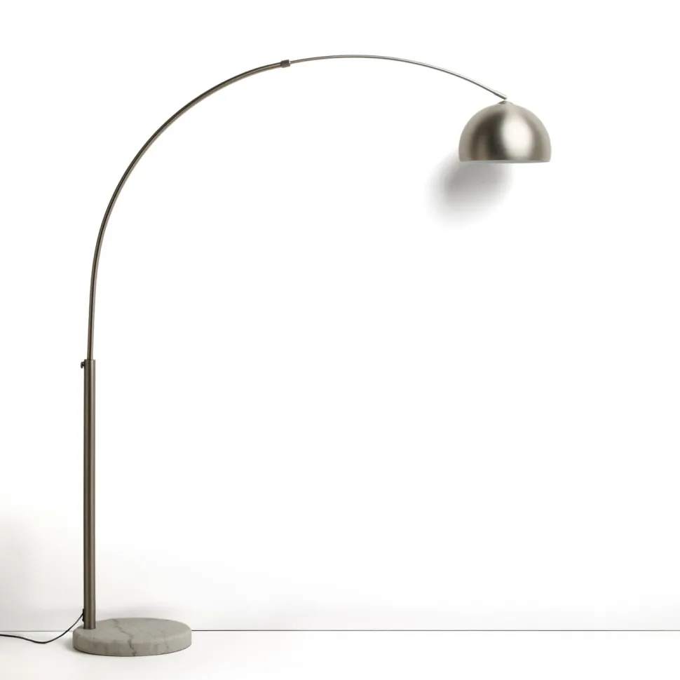 Vloerlamp Madali Staal en marmer