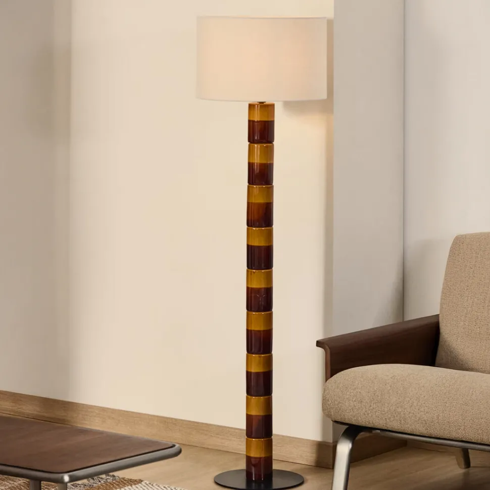 Vloerlamp Mavran Keramiek en stof