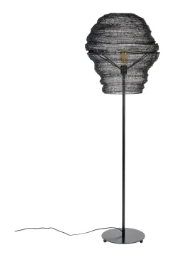 Vloerlamp Micki, 154cm, kleur Zwart