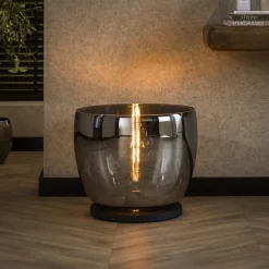 Vloerlamp Mikado Glas, 41cm hoog