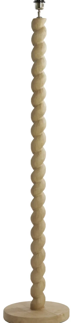 Vloerlamp Nanno Mangohout, 138cm (excl. kap)