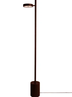 Vloerlamp Okinawa Essenhout, 146cm, kleur Bruin