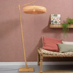 Vloerlamp Palawan Bamboe, Ø60cm